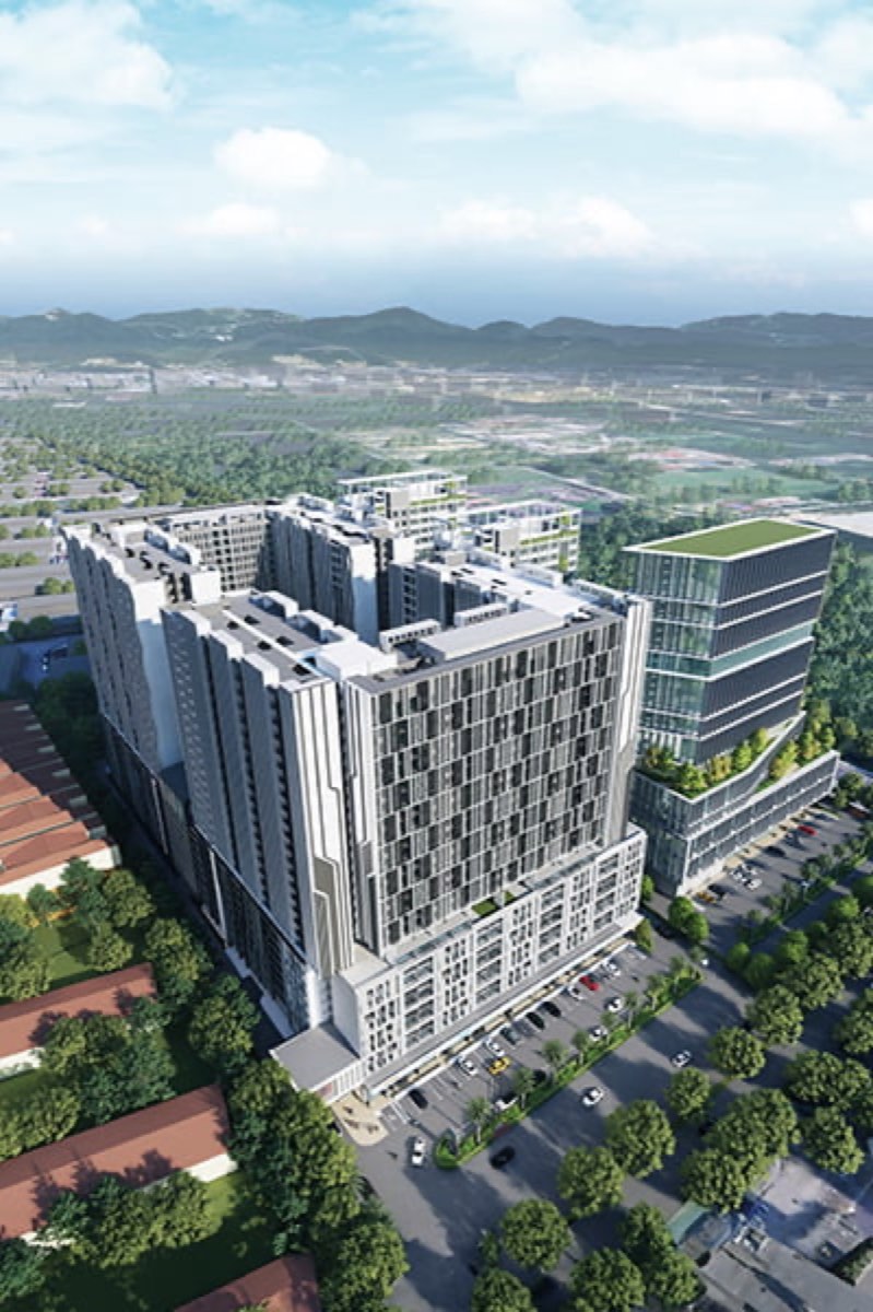 HCK e.Sentral SmartCity facade
